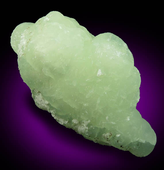 Prehnite from Millington Quarry, Bernards Township, Somerset County, New Jersey