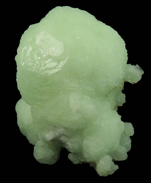 Prehnite with Calcite from Millington Quarry, Bernards Township, Somerset County, New Jersey