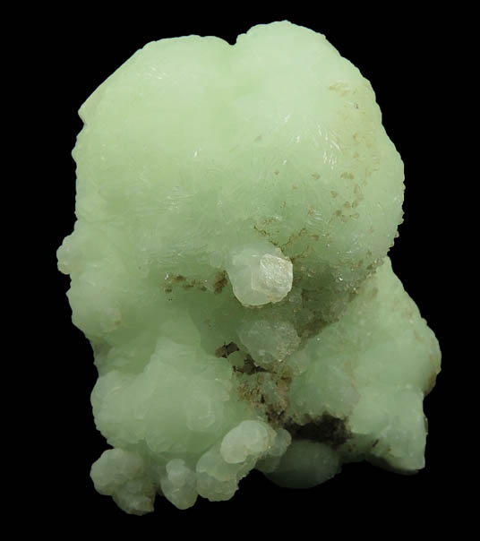Prehnite with Calcite from Millington Quarry, Bernards Township, Somerset County, New Jersey