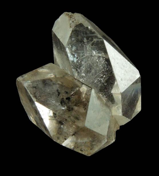 Quartz var. Herkimer Diamonds from Hickory Hill Diamond Diggings, Fonda, Montgomery County, New York