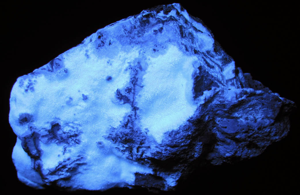 Hydrozincite from Yellow Pine Mine, Goodsprings District, Clark County, Nevada