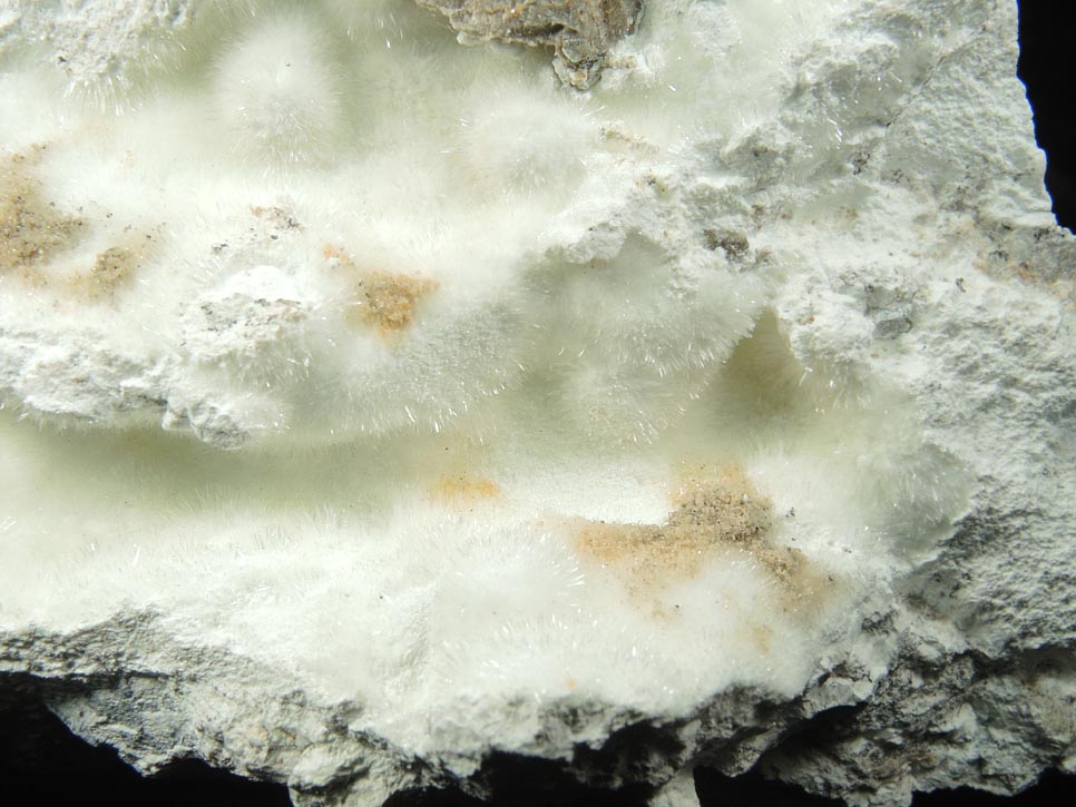 Hydrozincite from Yellow Pine Mine, Goodsprings District, Clark County, Nevada