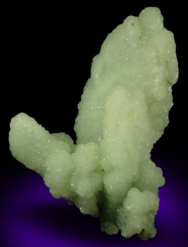 Prehnite pseudomorphs after Anhydrite from Upper New Street Quarry, Paterson, Passaic County, New Jersey