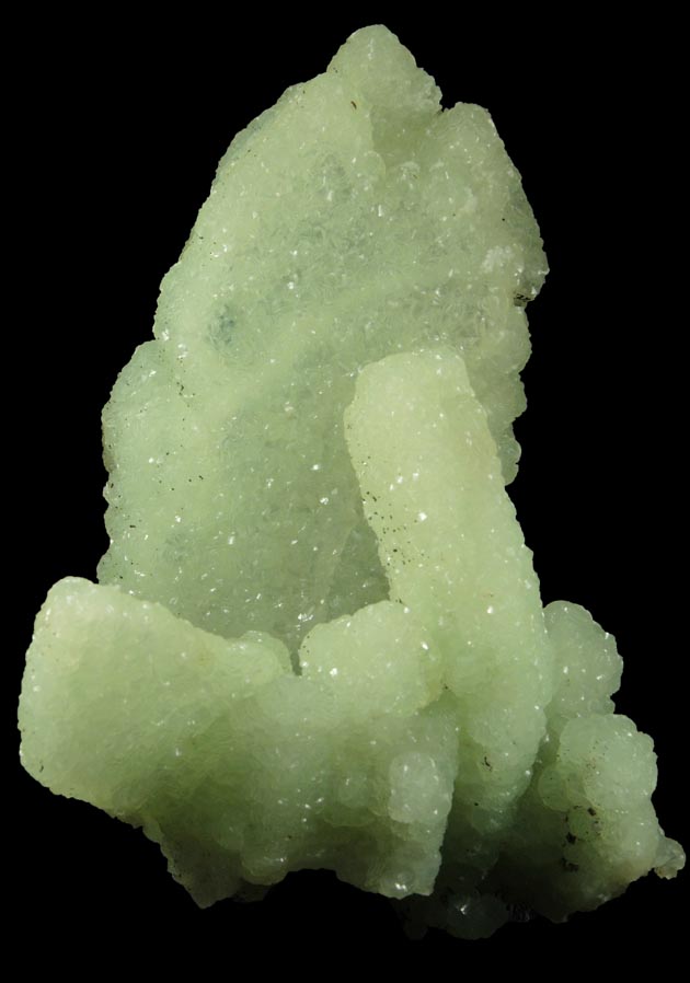 Prehnite pseudomorphs after Anhydrite from Upper New Street Quarry, Paterson, Passaic County, New Jersey