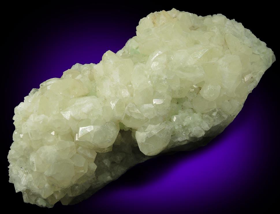 Datolite with minor Prehnite from Prospect Park Quarry, Prospect Park, Passaic County, New Jersey