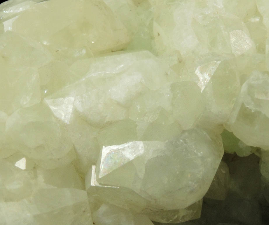 Datolite with minor Prehnite from Prospect Park Quarry, Prospect Park, Passaic County, New Jersey