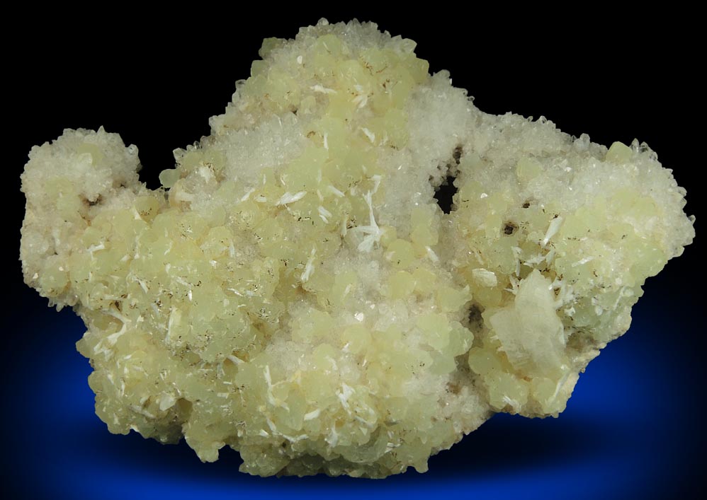 Heulandite, Prehnite, Laumontite, Quartz from Prospect Park Quarry, Prospect Park, Passaic County, New Jersey