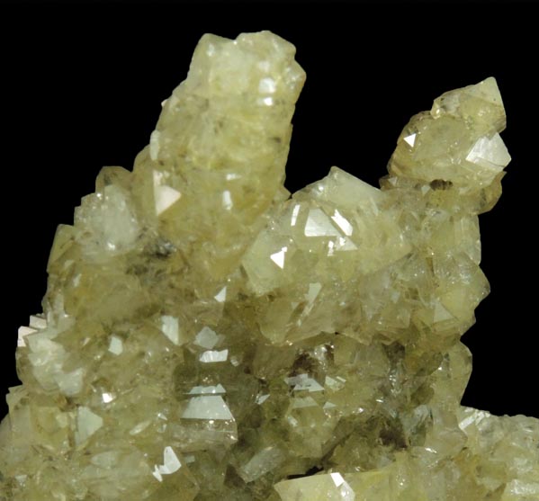 Adamite (stalactitic) from Mina Ojuela, Mapimi, Durango, Mexico