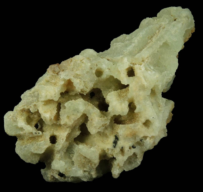 Prehnite pseudomorphs after Glauberite from Upper New Street Quarry, Paterson, Passaic County, New Jersey