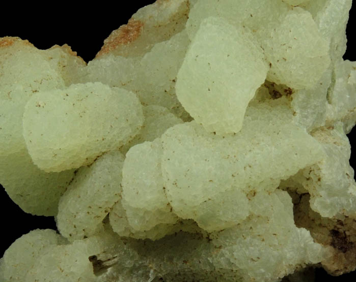 Prehnite pseudomorphs after Glauberite from Upper New Street Quarry, Paterson, Passaic County, New Jersey