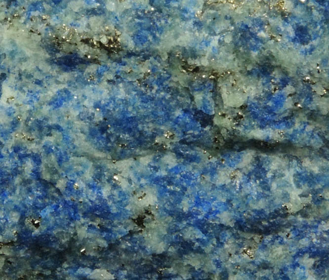 Lazurite var. Lapis Lazuli with Pyrite and Diopside from St. Joe Mine, Edwards, St. Lawrence County, New York