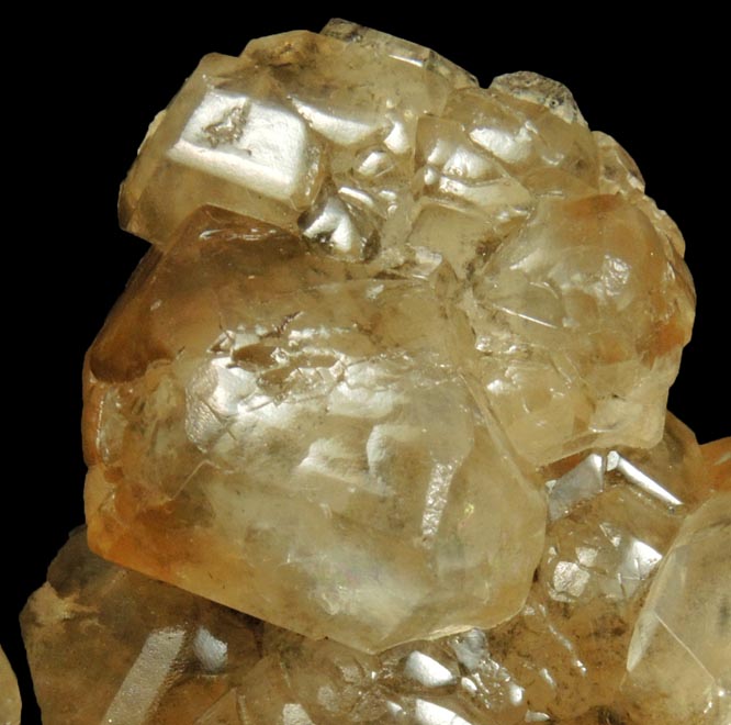 Calcite with Pyrite-Marcasite inclusions from Paul Frank Quarry, North Vernon, Jennings County, Indiana