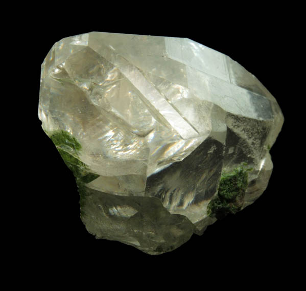 Cerussite (facet-grade) with Mottramite from Tsumeb Mine, Otavi-Bergland District, Oshikoto, Namibia
