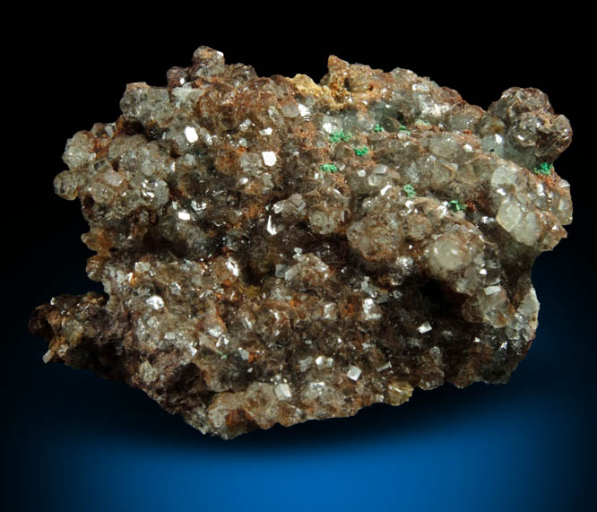 Willemite with minor Malachite from Tsumeb Mine, Otavi-Bergland District, Oshikoto, Namibia