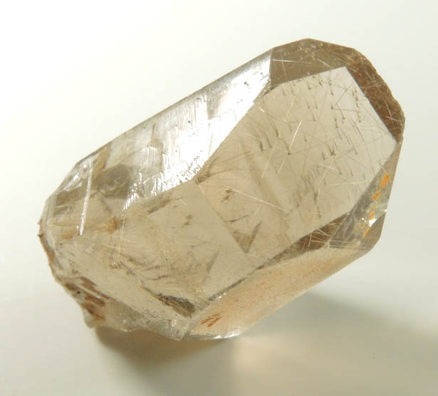 Quartz with Rutile inclusions (Rutilated Quartz) from Ibitiara, Bahia, Brazil