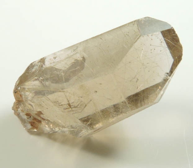 Quartz with Rutile inclusions (Rutilated Quartz) from Ibitiara, Bahia, Brazil