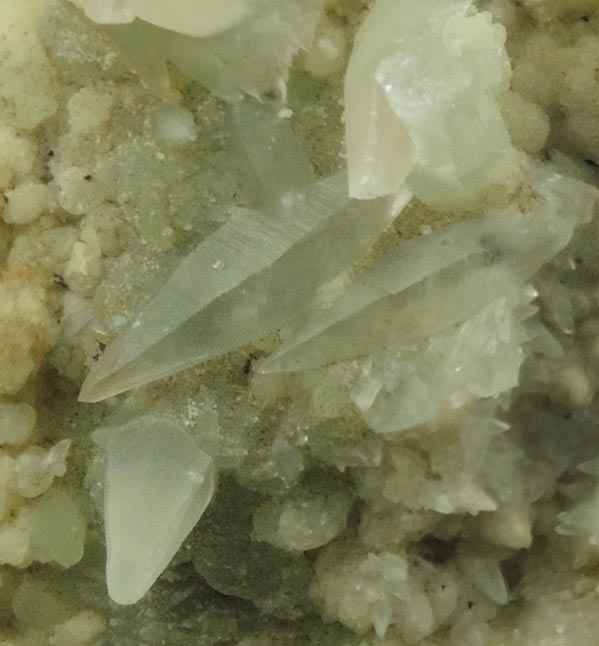 Calcite, Prehnite, Datolite from Millington Quarry, Bernards Township, Somerset County, New Jersey