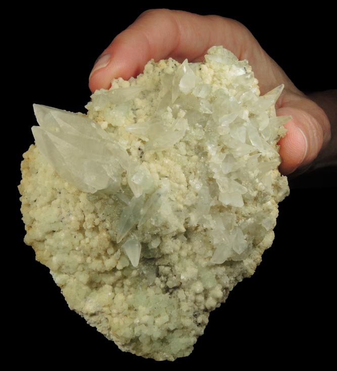 Calcite, Prehnite, Datolite from Millington Quarry, Bernards Township, Somerset County, New Jersey