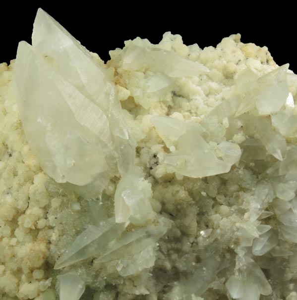 Calcite, Prehnite, Datolite from Millington Quarry, Bernards Township, Somerset County, New Jersey