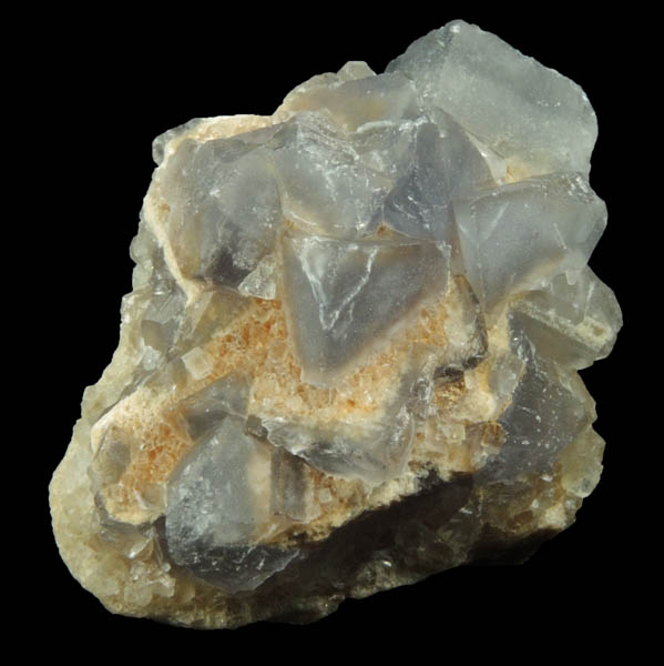 Fluorite on Quartz from Blanchard Mine, Hansonburg District, 8.5 km south of Bingham, Socorro County, New Mexico