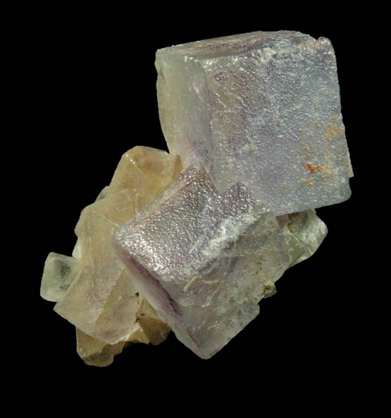 Fluorite on Quartz from Blanchard Mine, Hansonburg District, 8.5 km south of Bingham, Socorro County, New Mexico