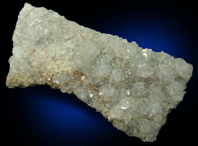 Quartz over Fluorite from Unaweep Canyon, 23.5 km south of Grand Junction, Mesa County, Colorado