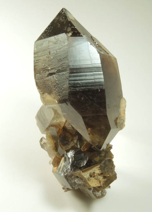 Quartz var. Smoky Quartz from North Moat Mountain, Bartlett, Carroll County, New Hampshire