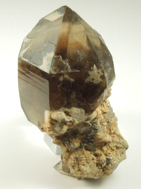 Quartz var. Smoky Quartz from North Moat Mountain, Bartlett, Carroll County, New Hampshire