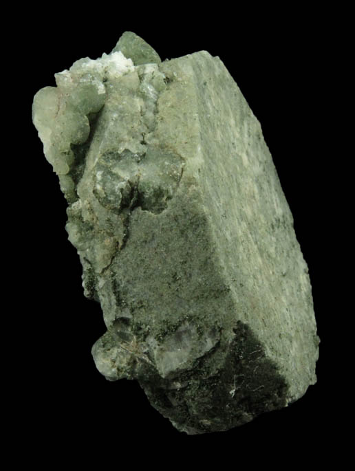 Apophyllite with Chlorite inclusions from Upper New Street Quarry, Paterson, Passaic County, New Jersey