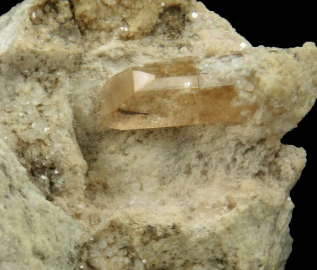 Topaz with Pseudobrookite inclusions from Thomas Range, Juab County, Utah