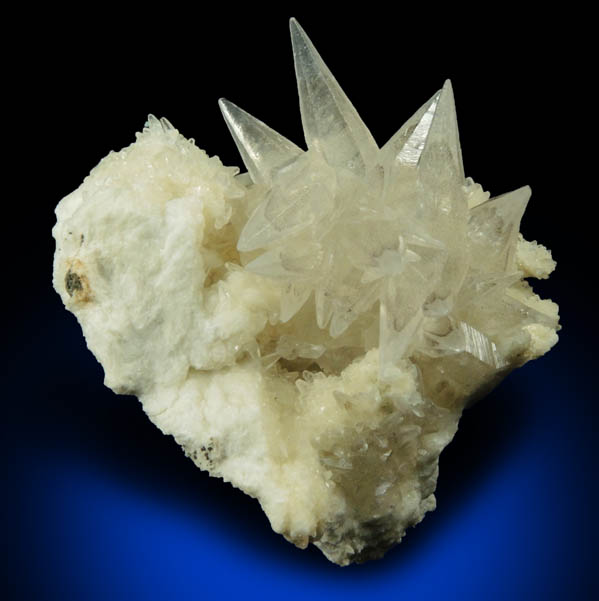 Calcite with phantom-growth zoning from Millington Quarry, Bernards Township, Somerset County, New Jersey