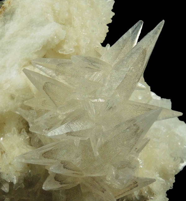 Calcite with phantom-growth zoning from Millington Quarry, Bernards Township, Somerset County, New Jersey