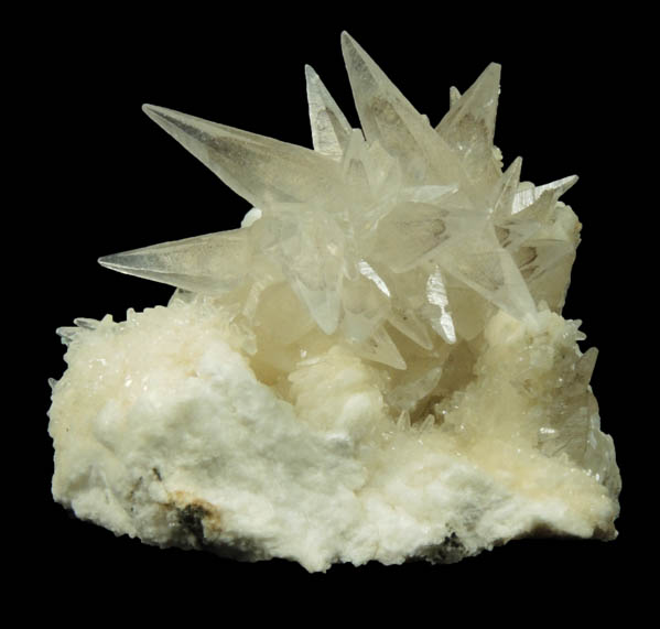 Calcite with phantom-growth zoning from Millington Quarry, Bernards Township, Somerset County, New Jersey