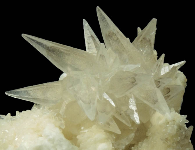 Calcite with phantom-growth zoning from Millington Quarry, Bernards Township, Somerset County, New Jersey