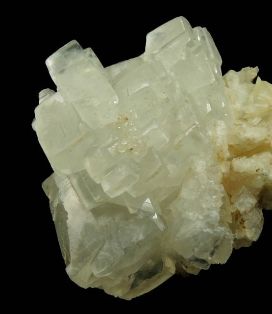 Calcite (parallel formation) from Millington Quarry, Bernards Township, Somerset County, New Jersey