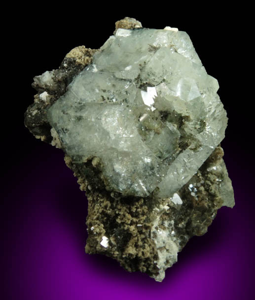 Apophyllite with minor Pectolite from Millington Quarry, State Pit, Bernards Township, Somerset County, New Jersey