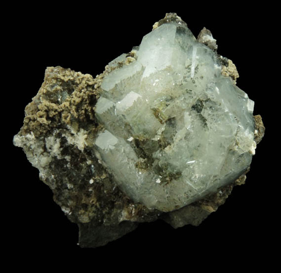 Apophyllite with minor Pectolite from Millington Quarry, State Pit, Bernards Township, Somerset County, New Jersey