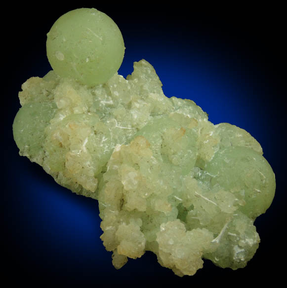 Prehnite with Datolite and Laumontite from Upper New Street Quarry, Paterson, Passaic County, New Jersey