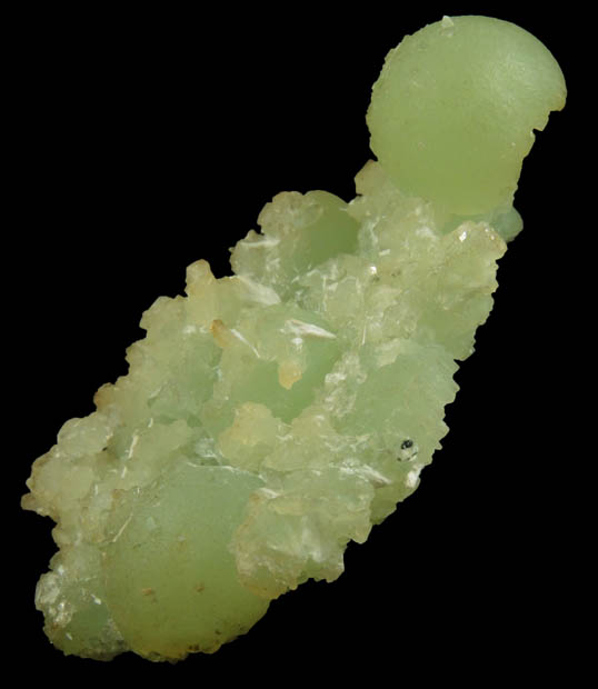 Prehnite with Datolite and Laumontite from Upper New Street Quarry, Paterson, Passaic County, New Jersey