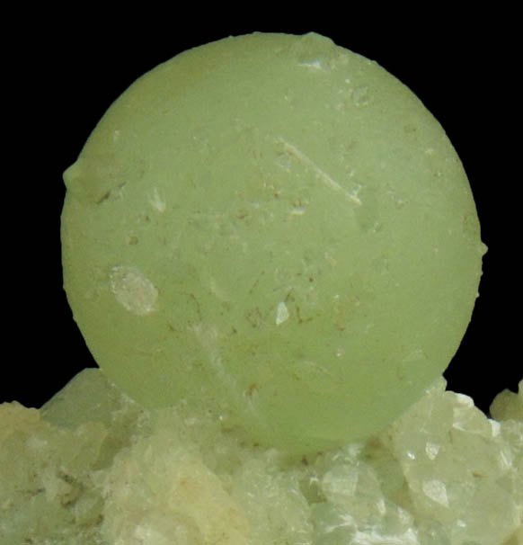 Prehnite with Datolite and Laumontite from Upper New Street Quarry, Paterson, Passaic County, New Jersey