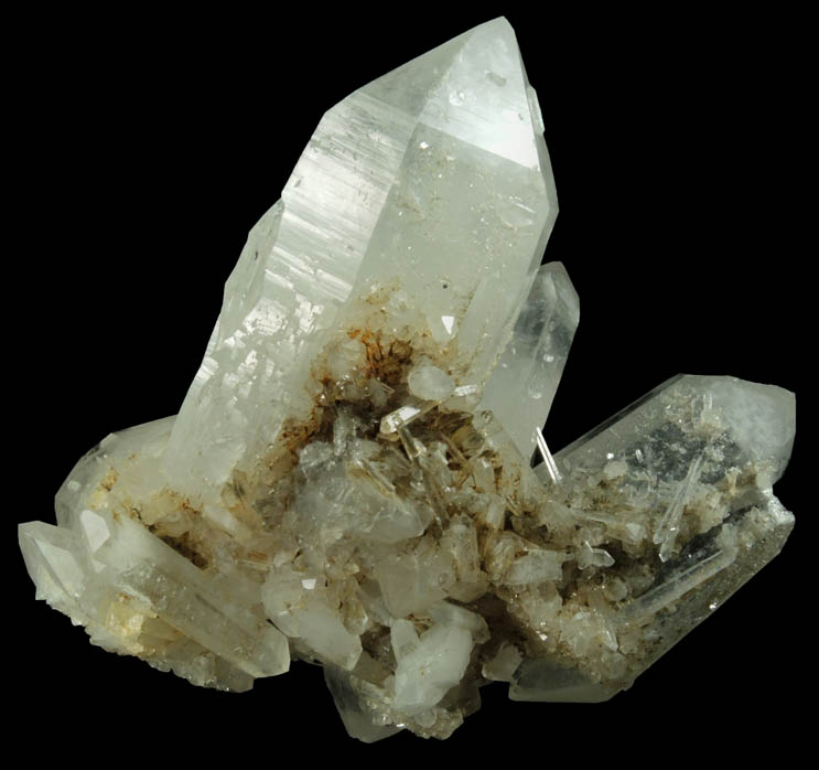 Quartz from Diamond Ledge, south slope of Noyes Mountain, Greenwood, Oxford County, Maine