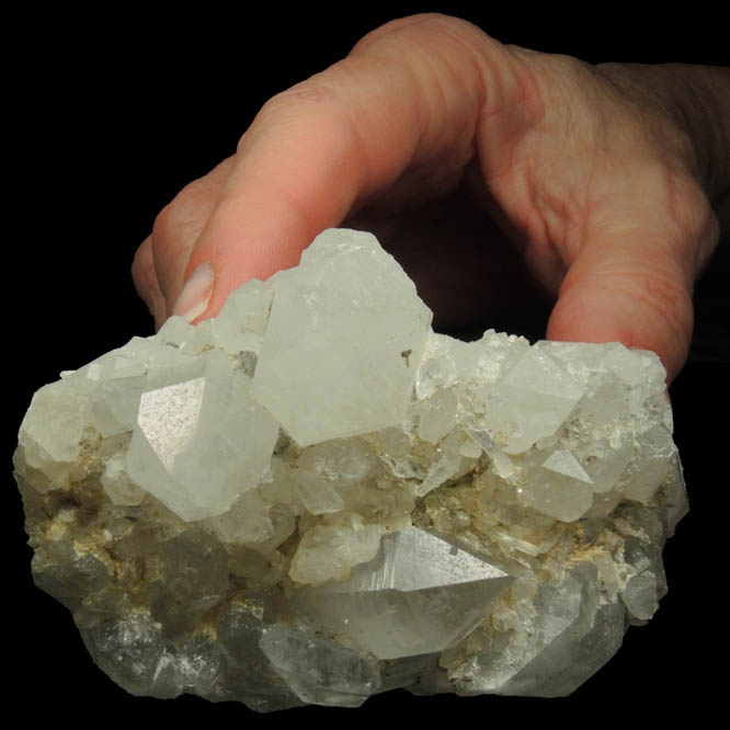 Quartz from Concord Pond, Woodstock, Oxford County, Maine