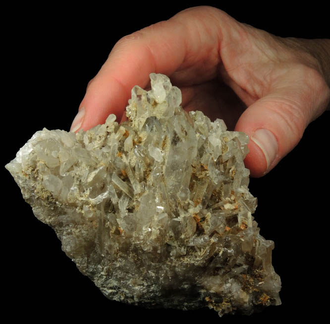 Quartz from Morse Brook, near Screw Augur Falls, Grafton Notch State Park, Andover, Oxford County, Maine