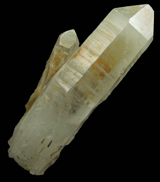 Quartz from Diamond Ledge, south slope of Noyes Mountain, Greenwood, Oxford County, Maine