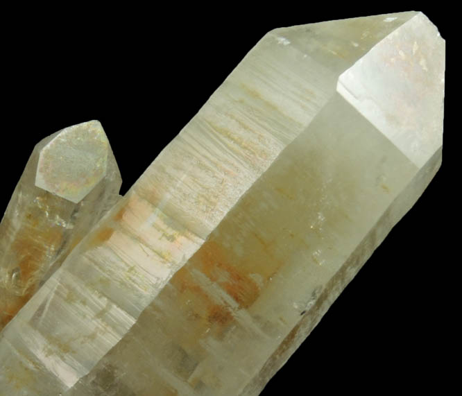 Quartz from Diamond Ledge, south slope of Noyes Mountain, Greenwood, Oxford County, Maine