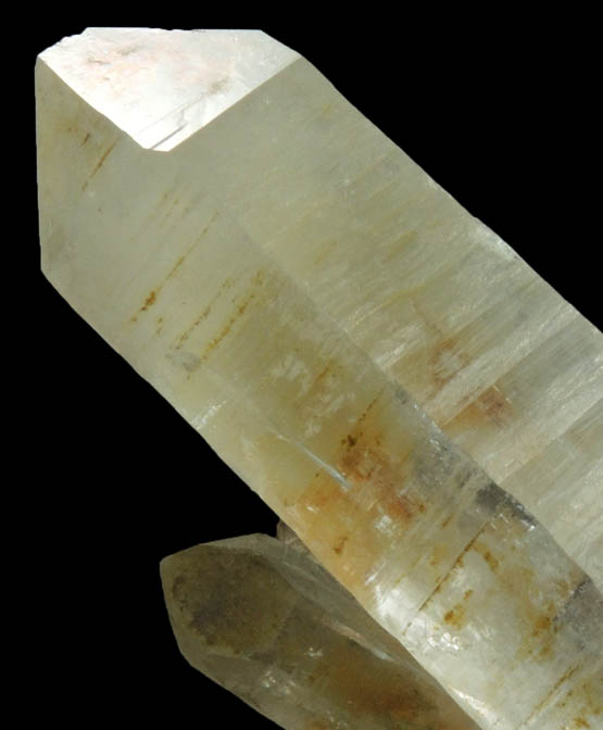 Quartz from Diamond Ledge, south slope of Noyes Mountain, Greenwood, Oxford County, Maine