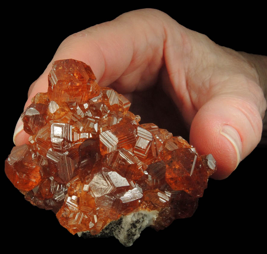 Grossular Garnet from Jeffrey Mine, Asbestos, Qubec, Canada