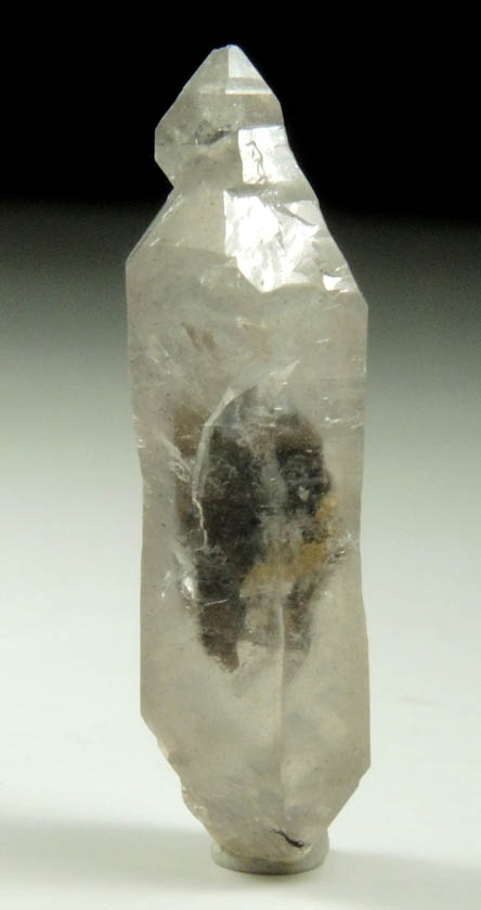 Quartz var. Doubly-terminated reverse scepter from Saltville, Smyth County, Virginia