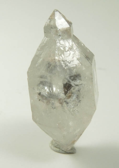 Quartz var. Doubly-terminated reverse scepter from Saltville, Smyth County, Virginia