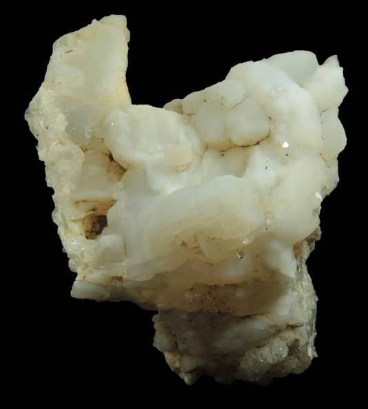 Quartz var. Chalcedony with Pyrite and Calcite from Pint's Quarry, Raymond, Black Hawk County, Iowa